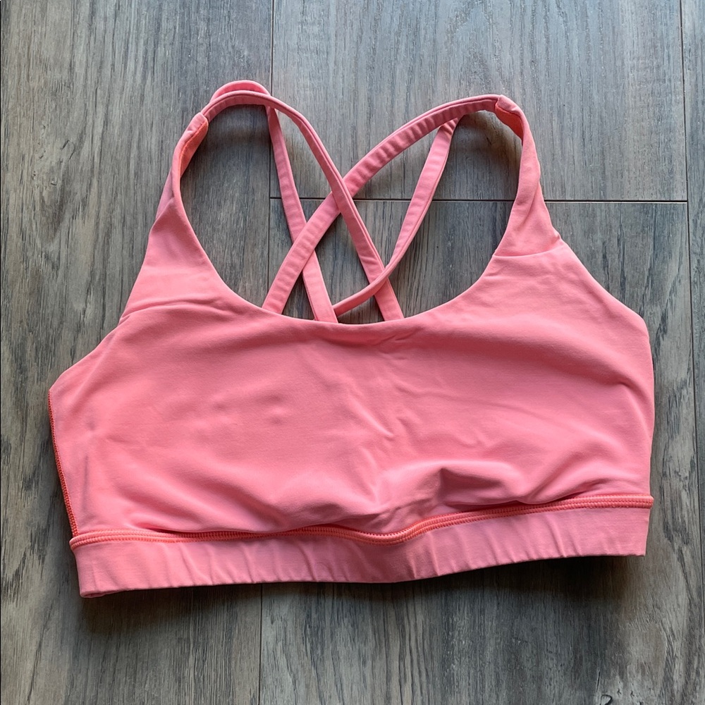 Lululemon Athletica Coral Sports Bra